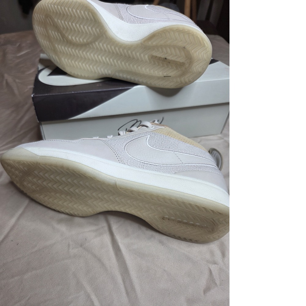 Nike Book 1 Chapter One White/Cream Basketball Sneakers Men's Sz 7.5 - Picture 8 of 15